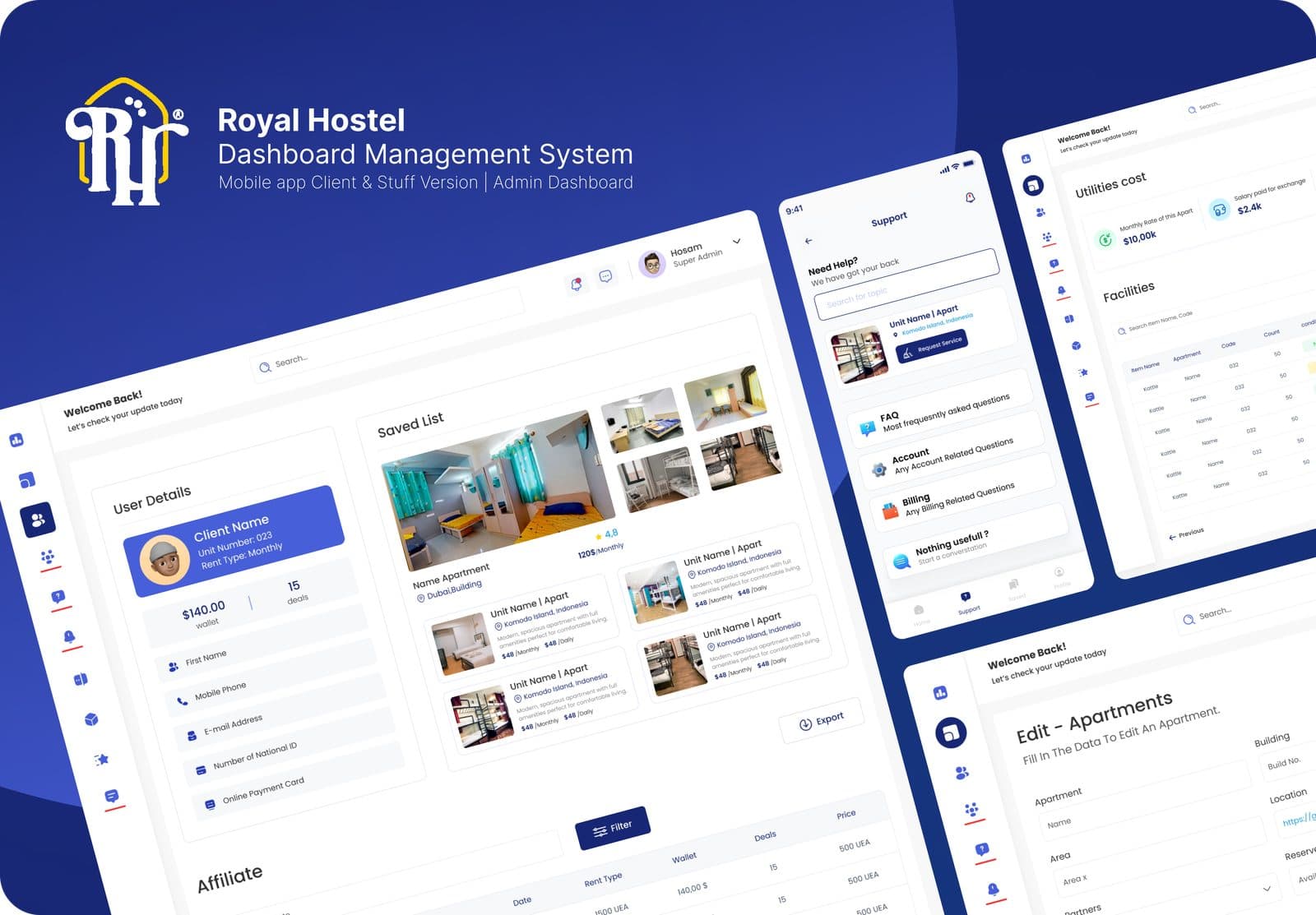 Royal Hostel — Product Strategy, UX, System Design